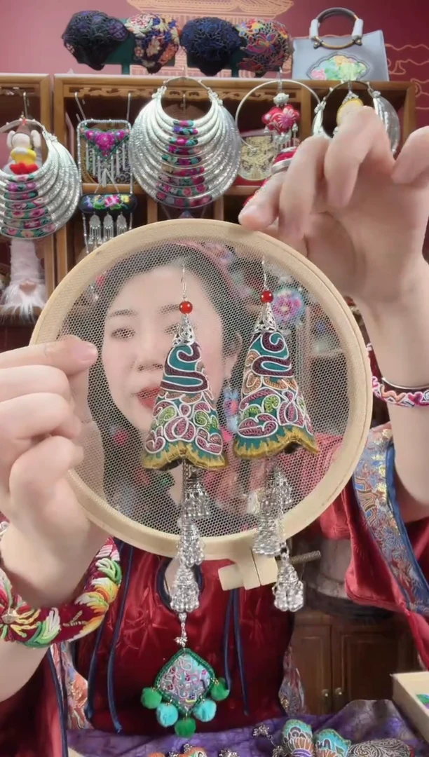 刺绣压襟61甜甜家