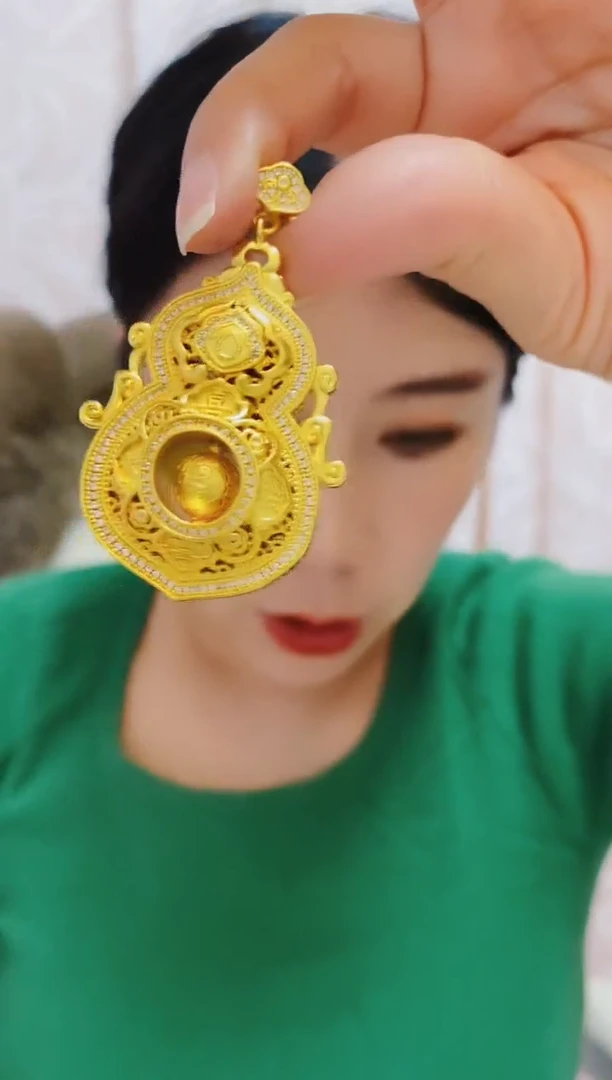 合金无105大葫芦吊坠