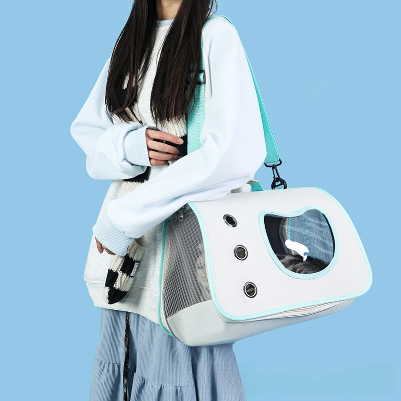猫包多用出行轻携包便携式太空舱狗狗折叠手提单肩背大容量超透气