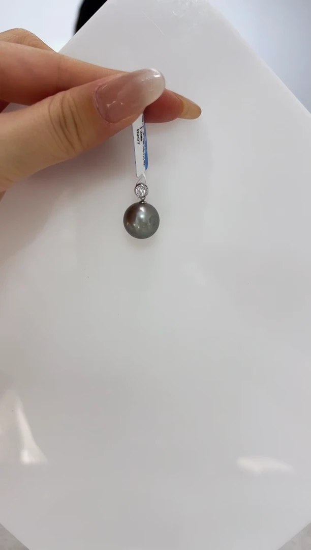 【闪购商品】海水珍珠DA18K金镶嵌吊坠 13 H207