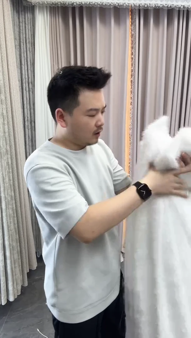 涤纶毛毛纱6*2.7