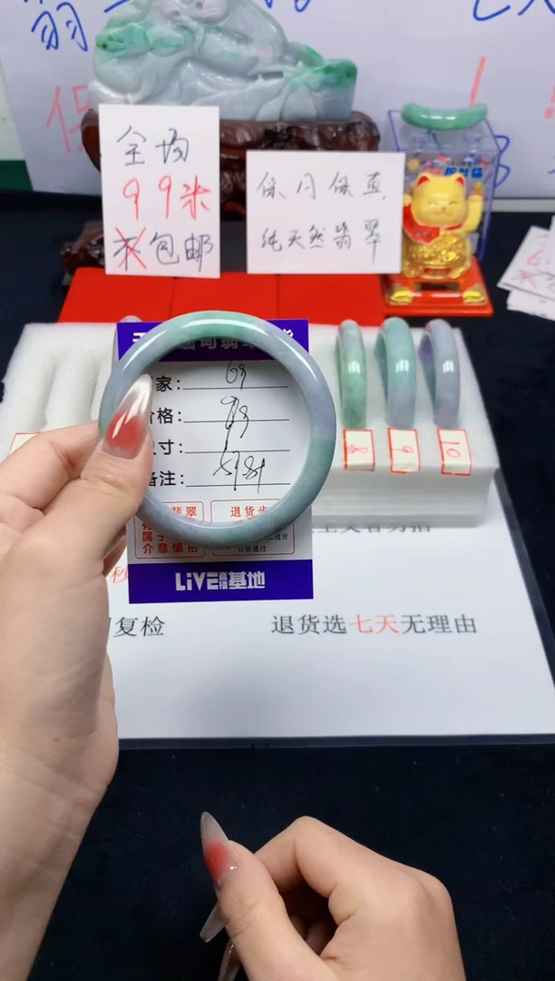 未镶嵌手镯翡翠69