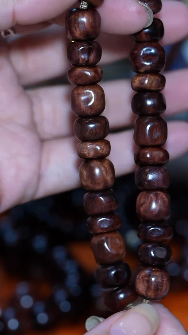 手串/手链黄花梨/降香黄檀御*?【MOYU】海黄沉水老料藏切11*11