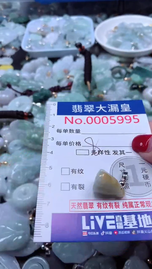 颈饰未镶嵌翡翠5995