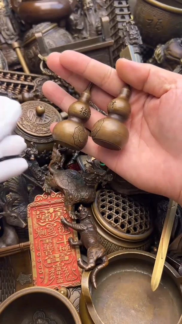 精美铜器，点击下单