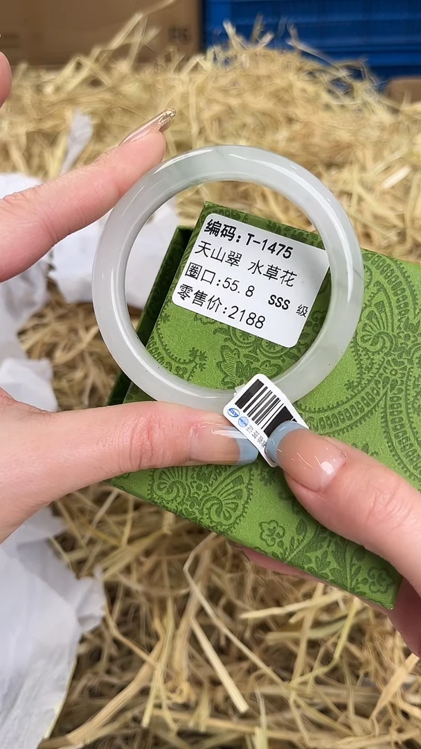 未镶嵌手镯石英质玉T-1475