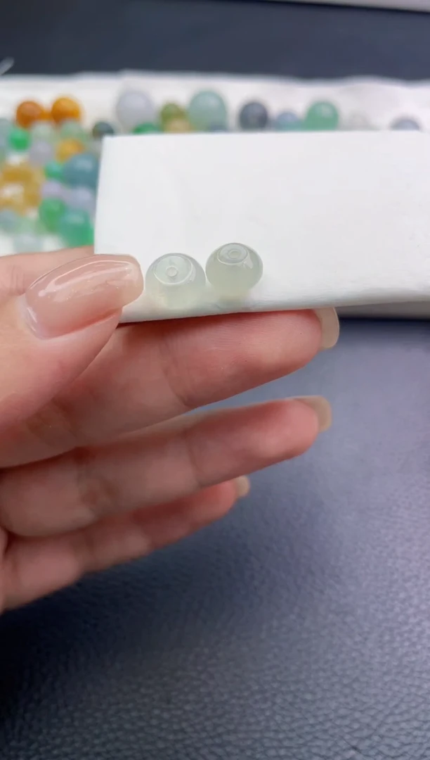 定制翡翠未镶嵌金*灿7239