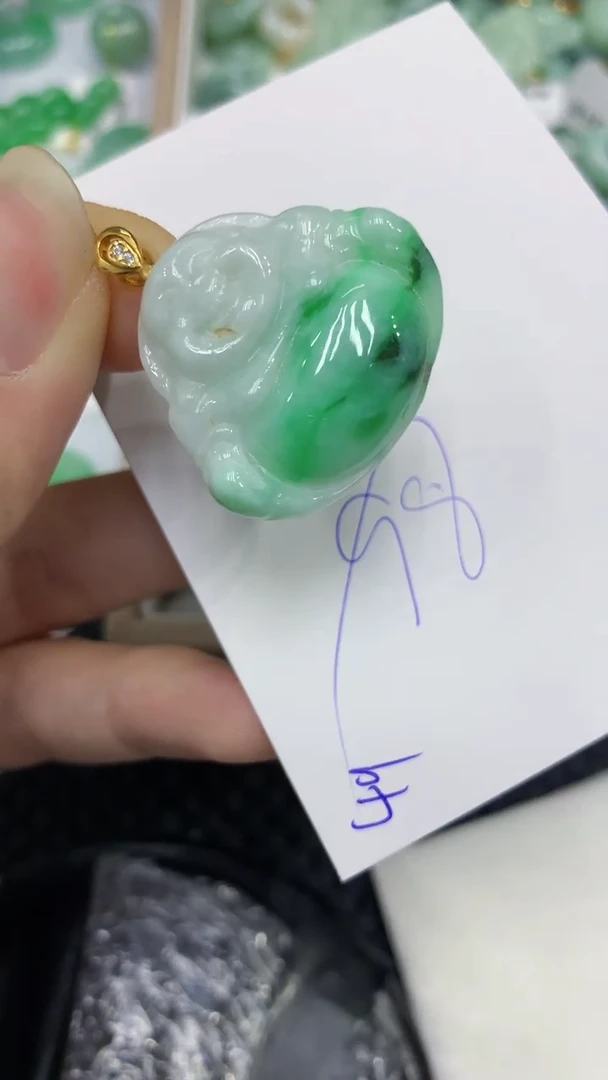 颈饰未镶嵌翡翠缅甸A货翡翠