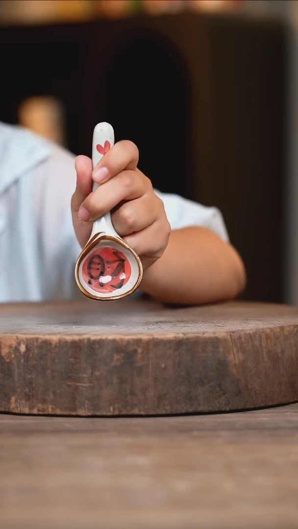 瓷片景德镇高温釉下彩（食品级）