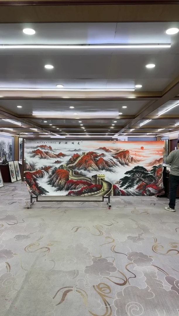 绘画1-王红兵-大丈二-山水国画