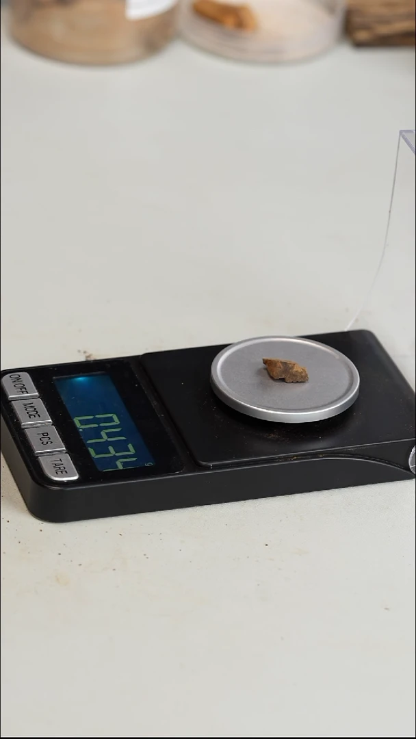 沉香沉香碎屑越南富森红土0.43g