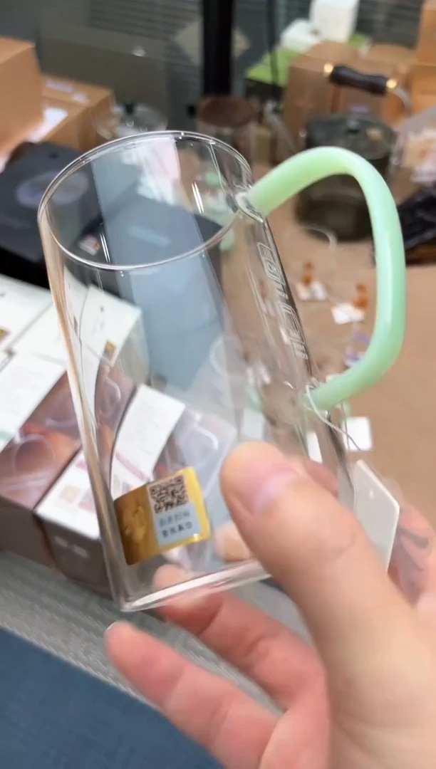 禾器清简杯浅玉色金标