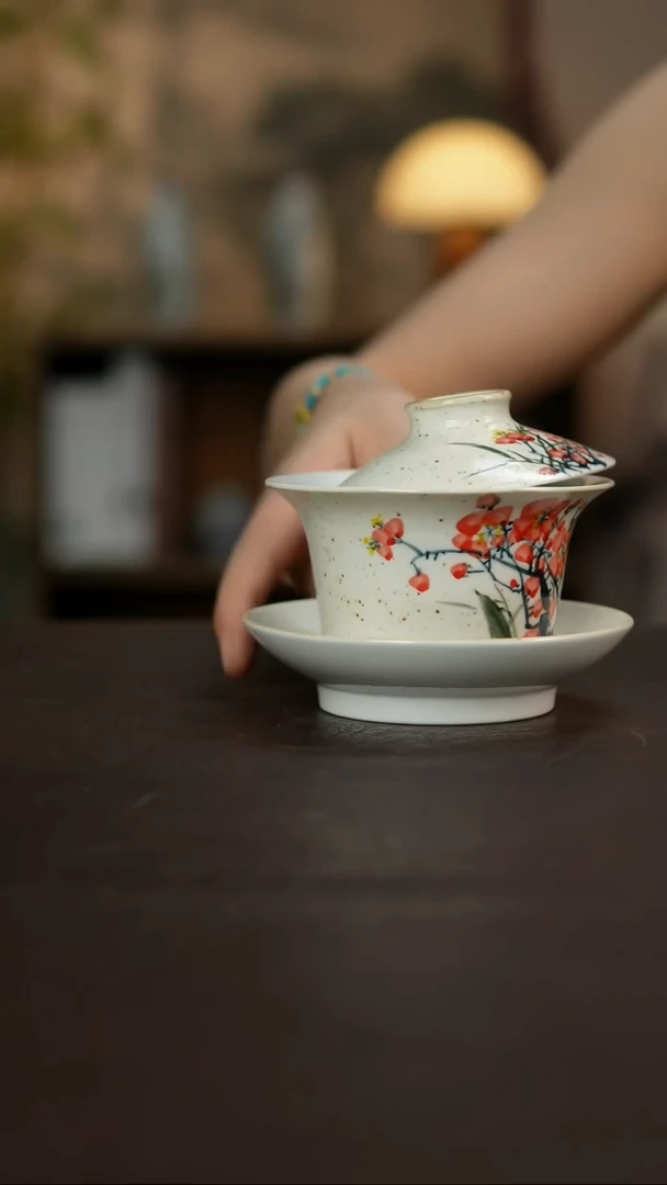 杯景德镇陶瓷杯碗柴烧多人