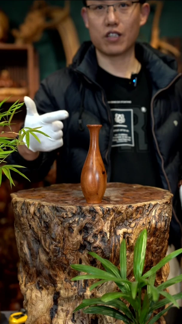 木雷击枣木玉净瓶