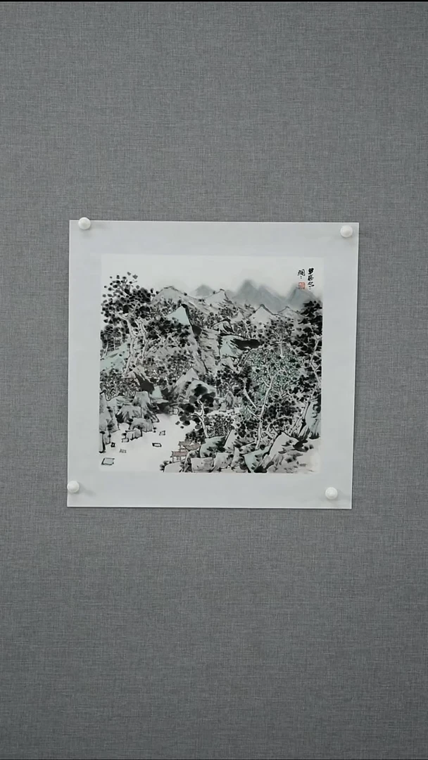 【闪购商品】绘画赵明明-山水-1平尺-03