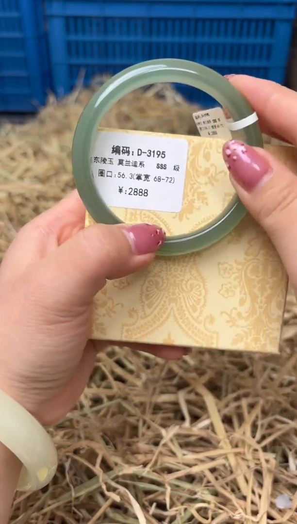 未镶嵌手镯石英质玉D-3195