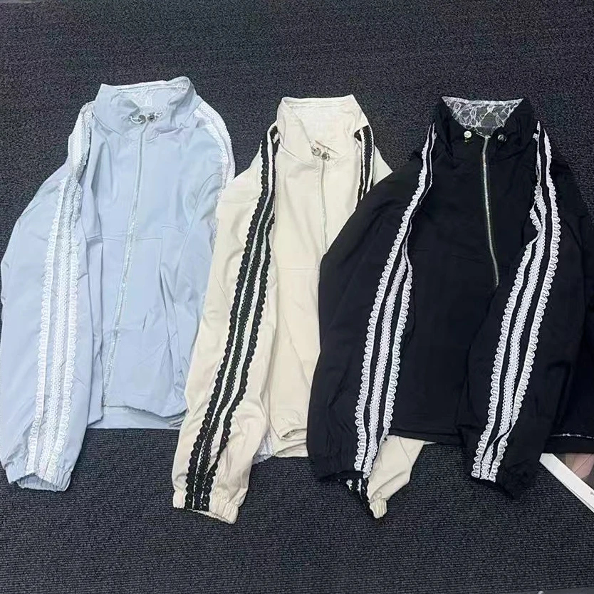 【程程家】2519蕾丝边休闲外套