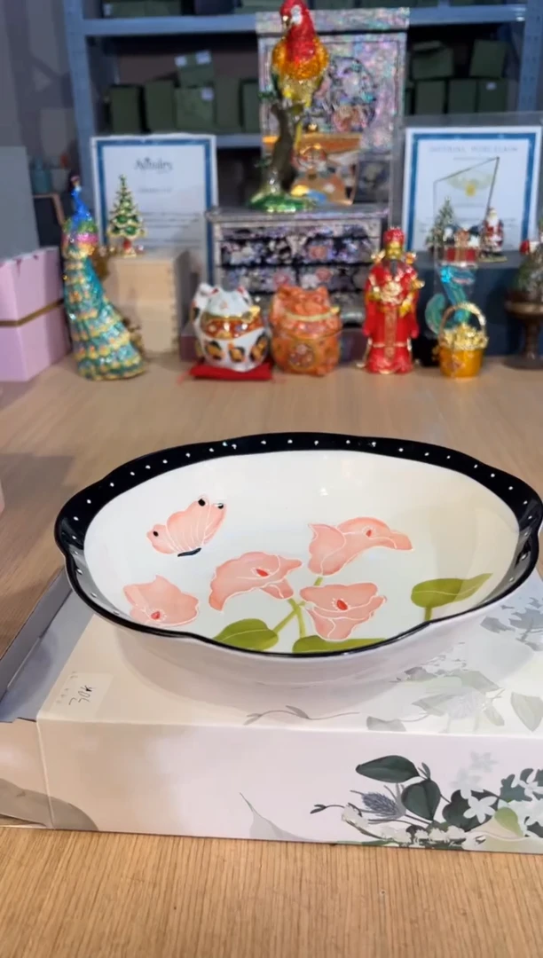 【闪购商品】杯137马蹄莲9寸汤盘