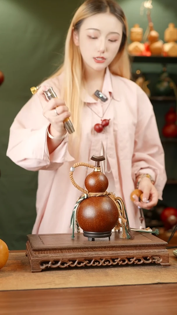 19号精品天然大漆酒葫芦一物一拍~