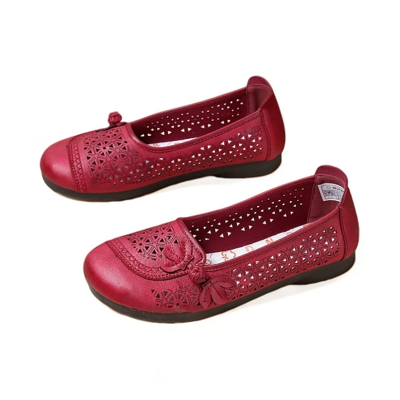 女 爆款夏季网鞋 超纤帮面 聚氨酯底 简约舒适孝亲鞋752916