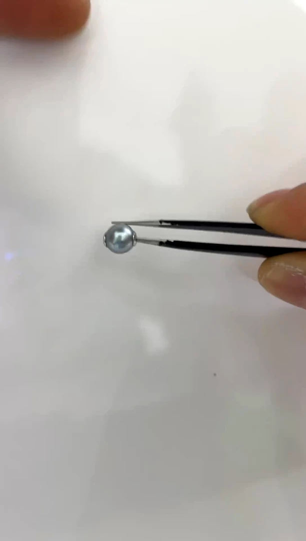 颈饰银S925镶嵌海水珍珠7-8