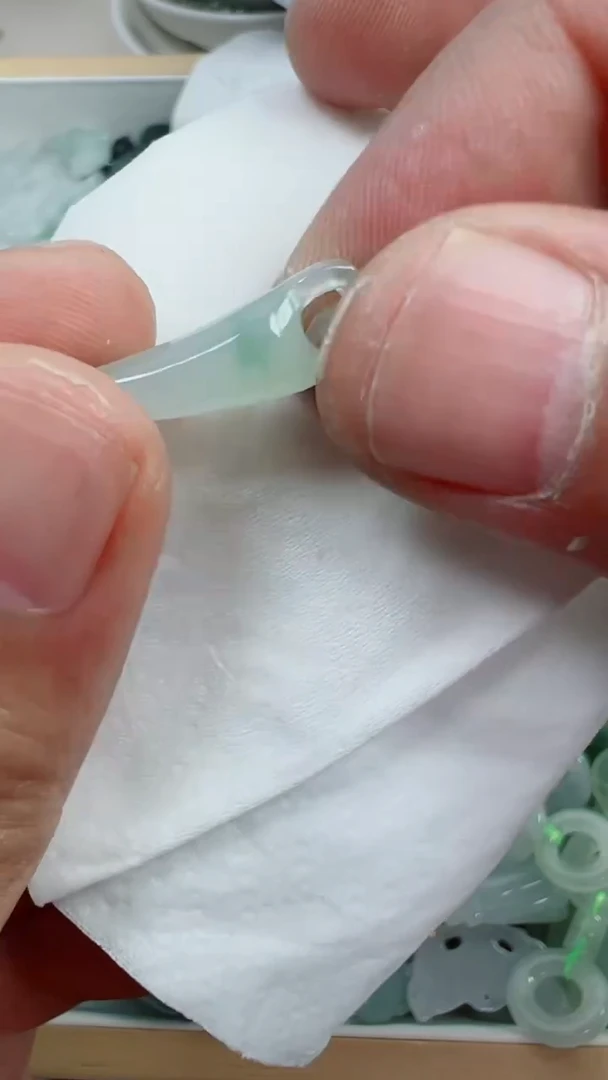 散珠翡翠238号，A货翡翠