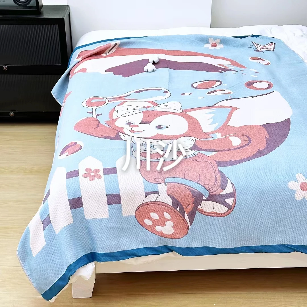 专享【京かわ会社】多层纱布盖毯150*200cm 川沙微瑕