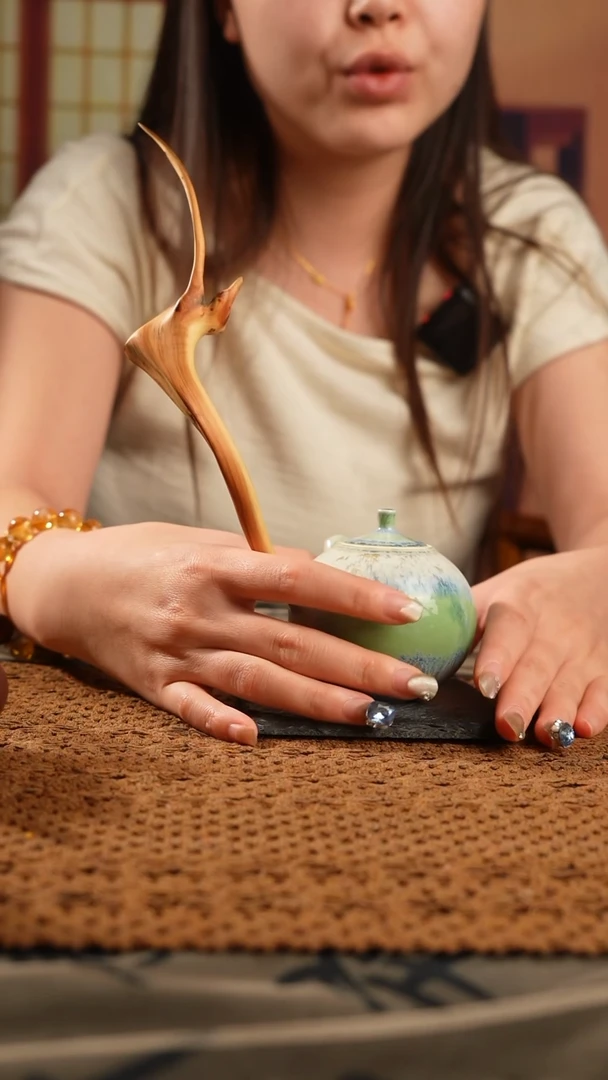 原创手工柴烧茶壶