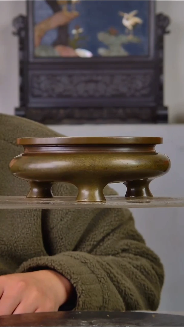 M****泽精美香炉放漏结缘343