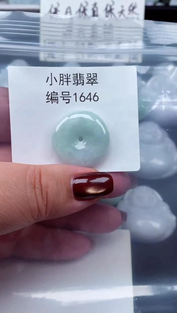 颈饰未镶嵌翡翠缅甸天然A货翡翠1646