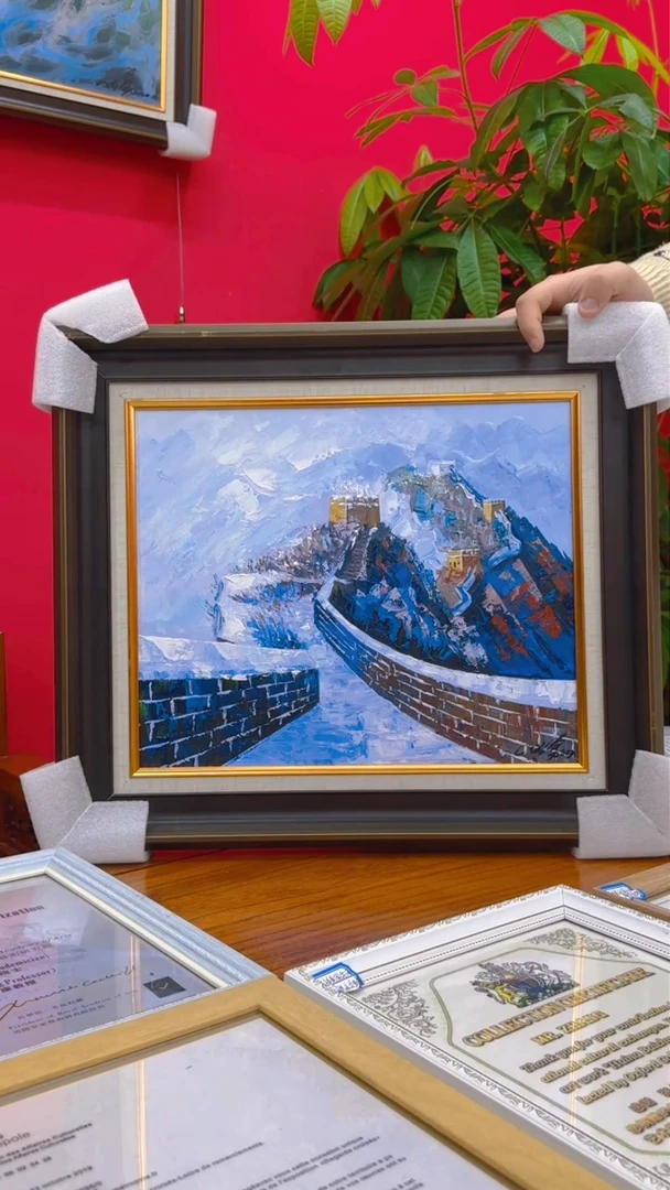【闪购商品】国画张勇手绘油画