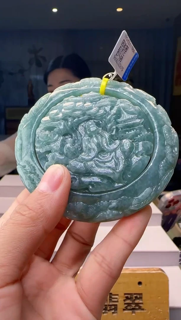 未镶嵌摆件翡翠HH@@960Q3J22675