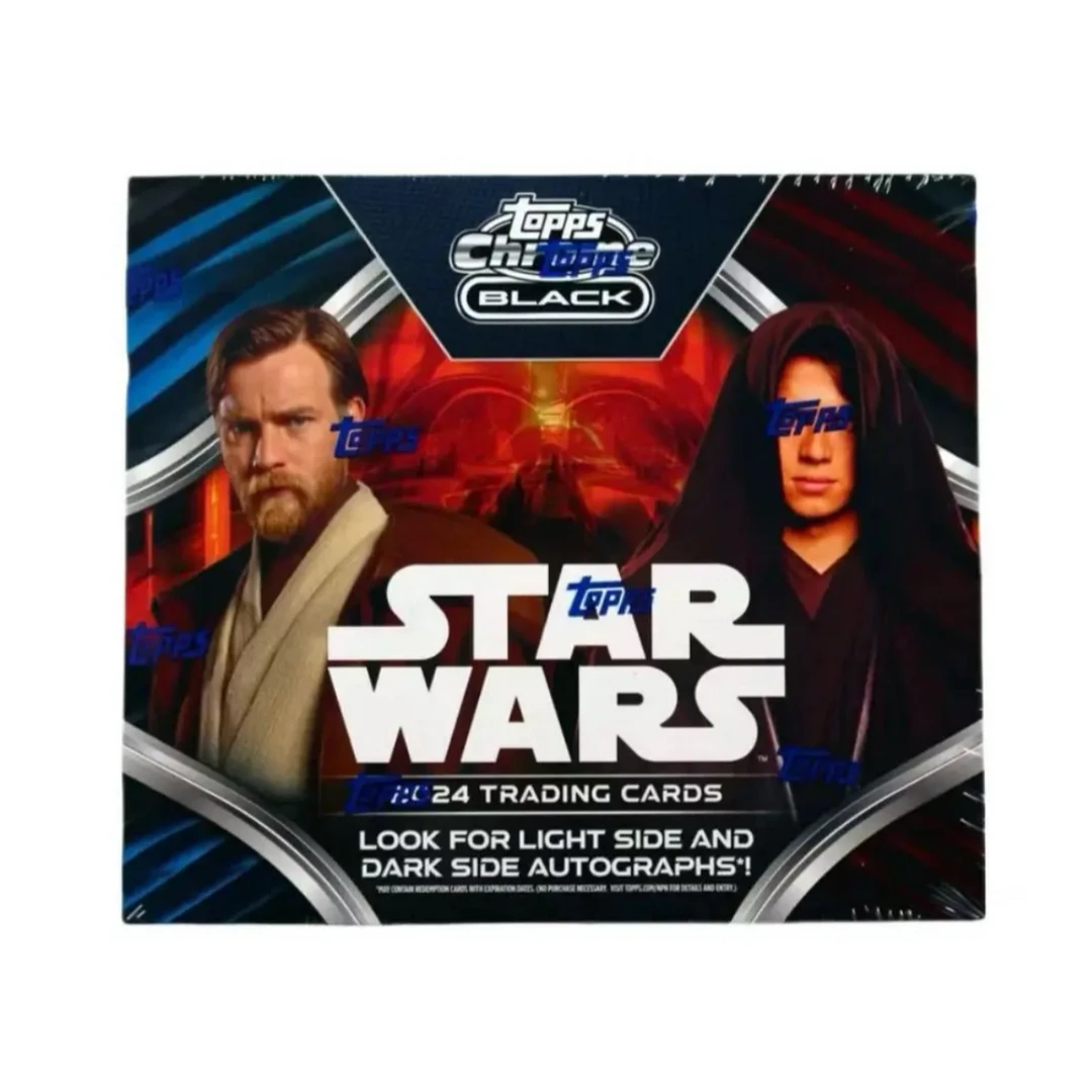 2024 topps chrome black star wars星球大战 卡牌盲盒代拆【拆盒】