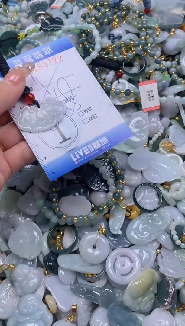 【闪购商品】翡翠颈饰未镶嵌闪购0163722多样性发其一