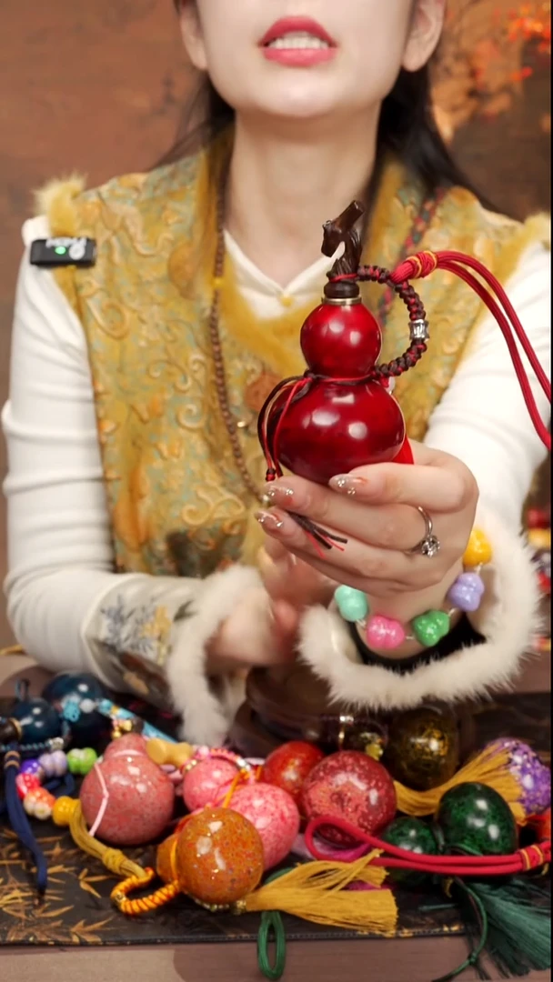 22 --大漆开口小葫芦--178