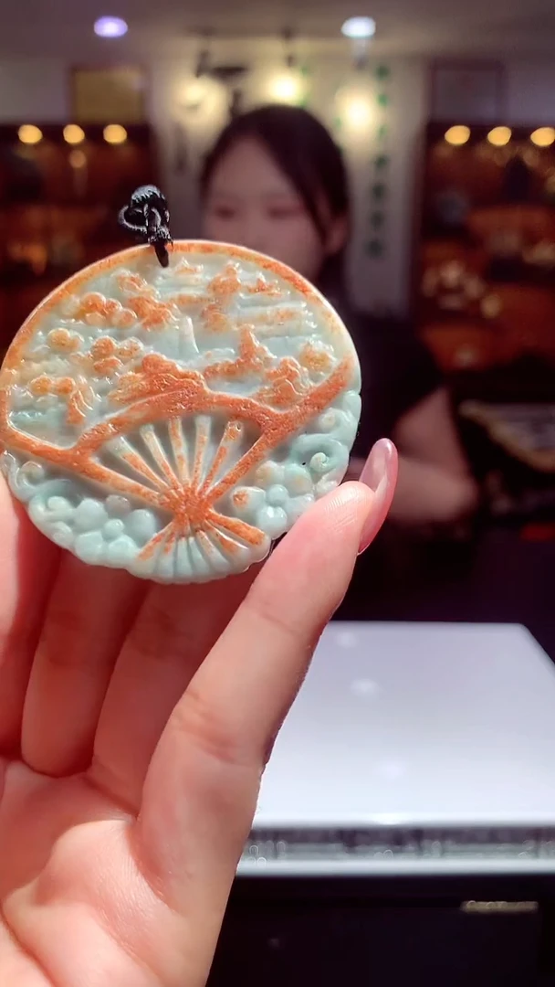 翡翠未镶嵌颈饰天然翡翠(拍一发一）