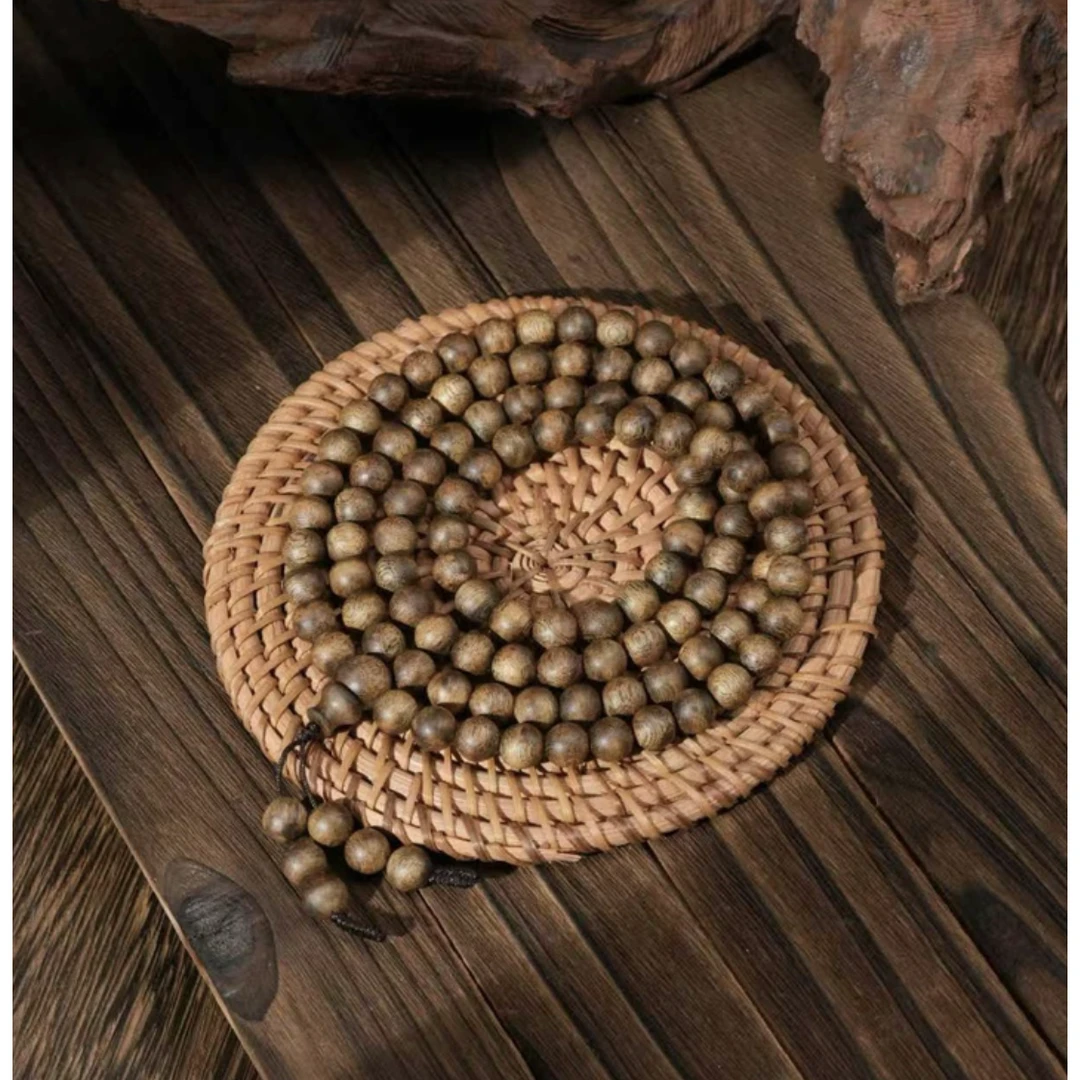 沉香【普陀山欢喜】普陀山小帅推荐手串约8mm G36093