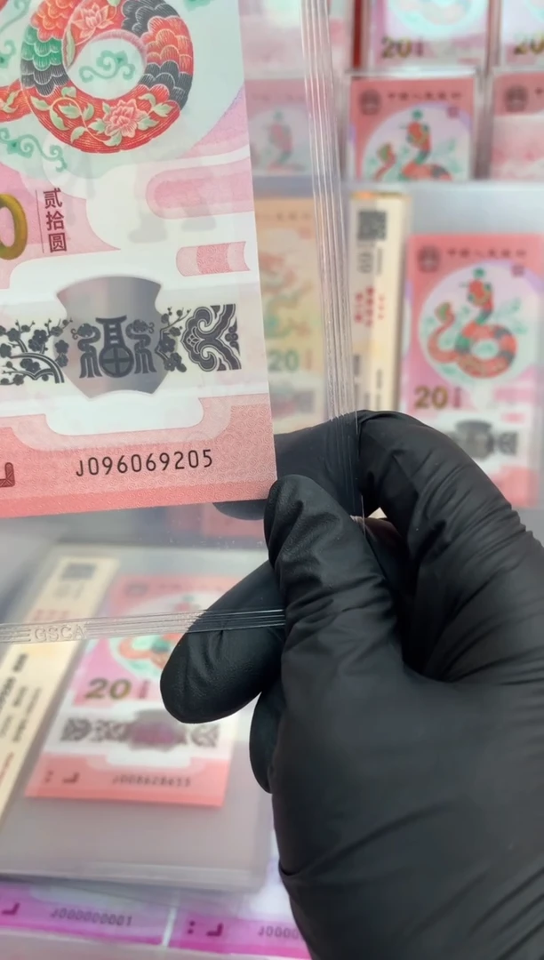 【闪购商品】塑料蛇钞 真钞【单张】9205