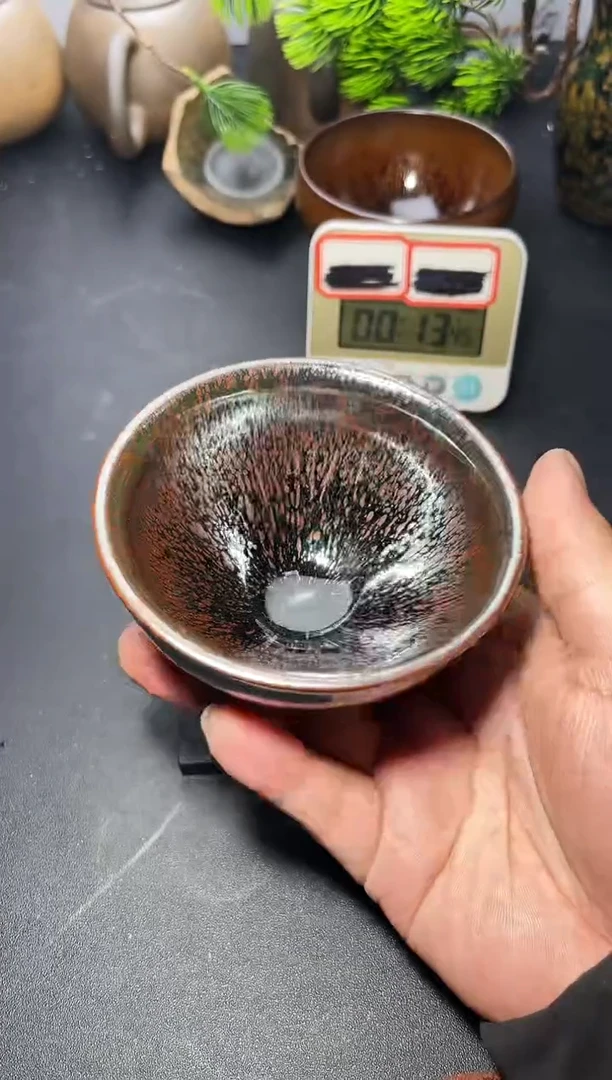 茶盏118叶紫建盏