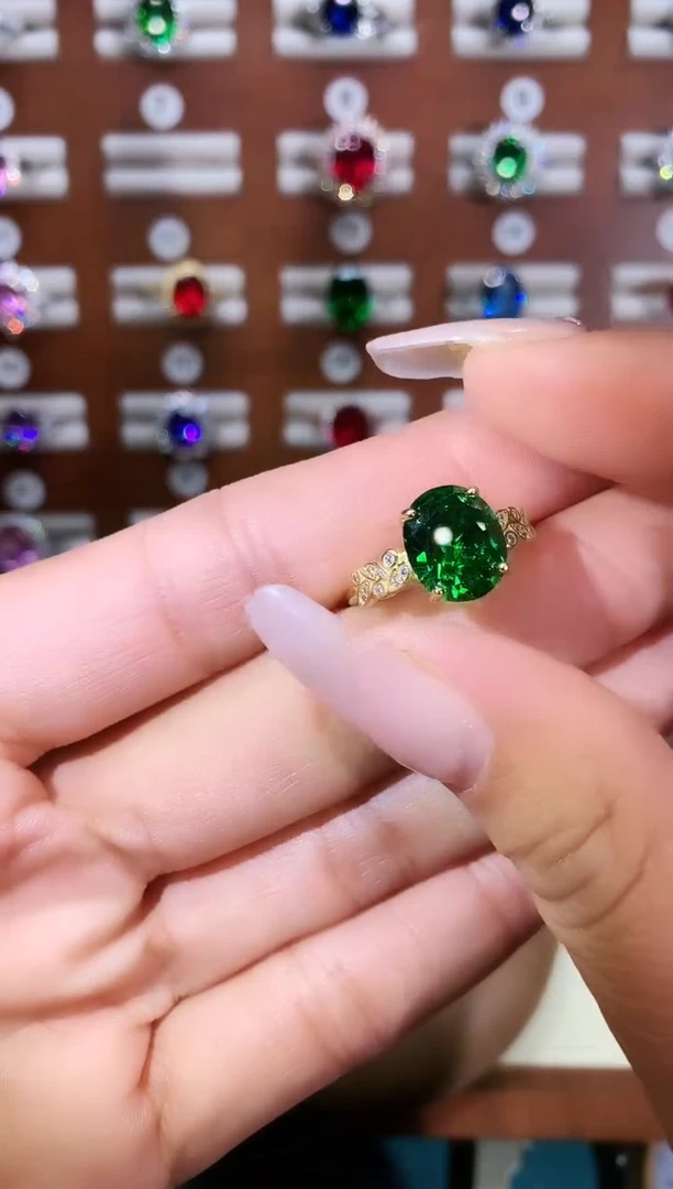 无925银莎弗莱色戒指