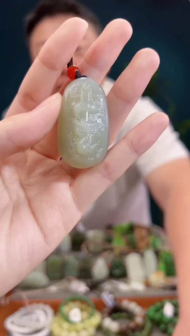 颈饰未镶嵌和田玉多样性发货 拍一单发一个