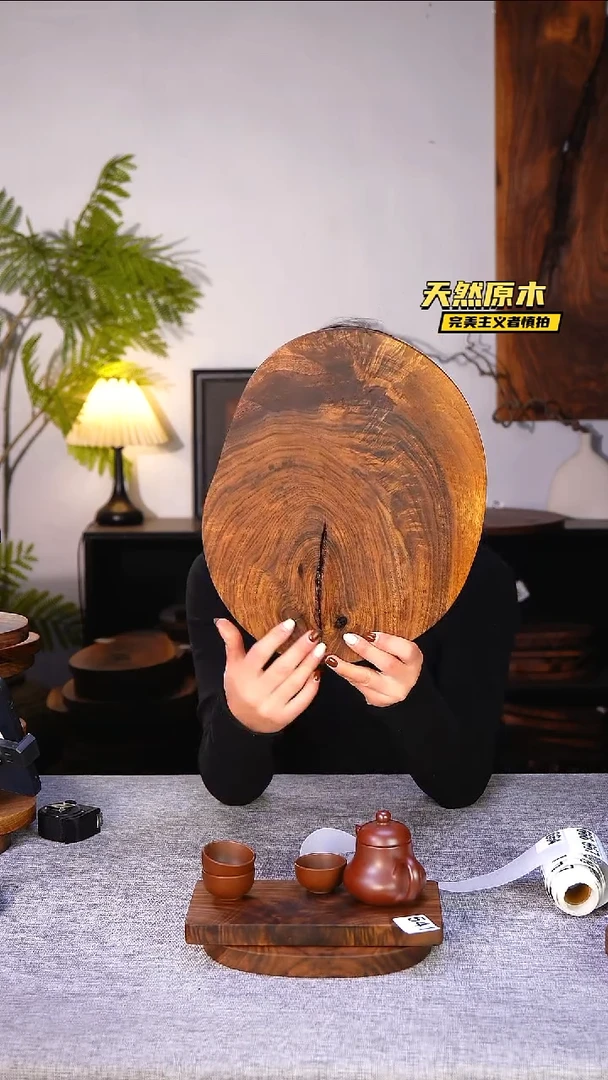 木北美黑胡桃原木.干裂疤结不属于商品质量问题完美主义者慎拍