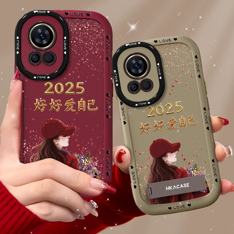 适用华为nova12pro手机壳捧花爱自己泡芙壳硅胶软壳防摔保护套