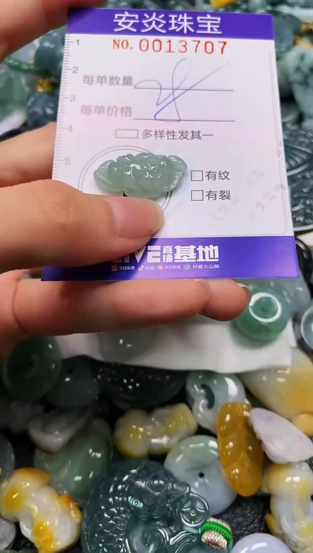 颈饰未镶嵌翡翠闪购0013707