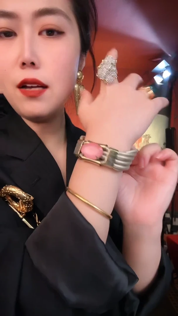 合金无合金孤品不折腾系列粉色皮皮手链不退复古做旧