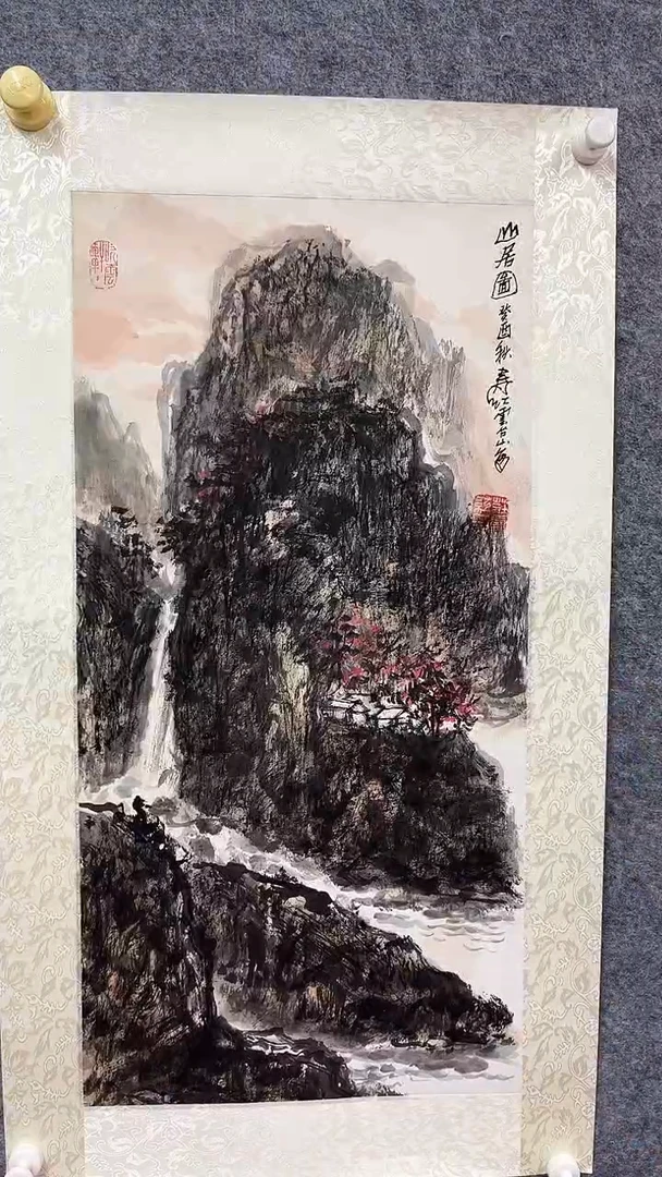 国画庄寿红-2平尺-山水