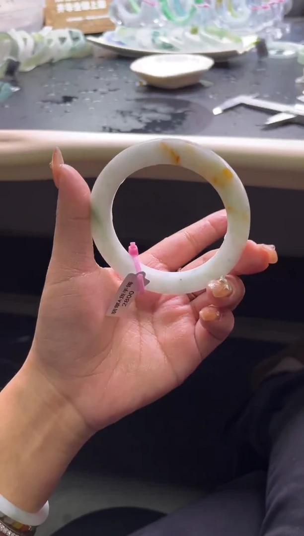 未镶嵌手镯定制翡翠56-63「定制不退不换」