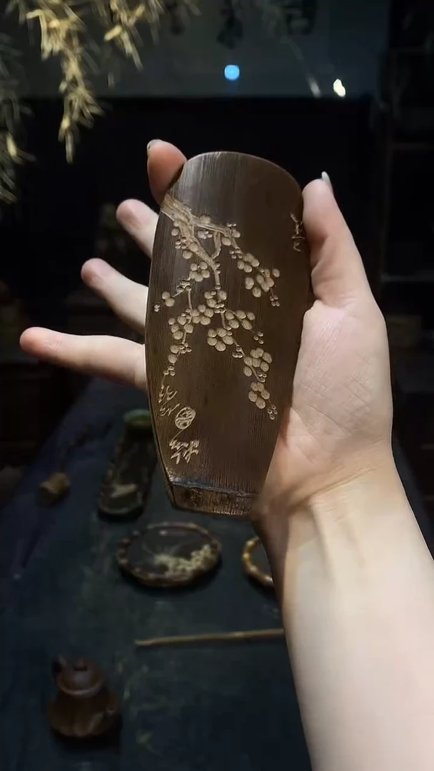 梯形梅花茶则.......