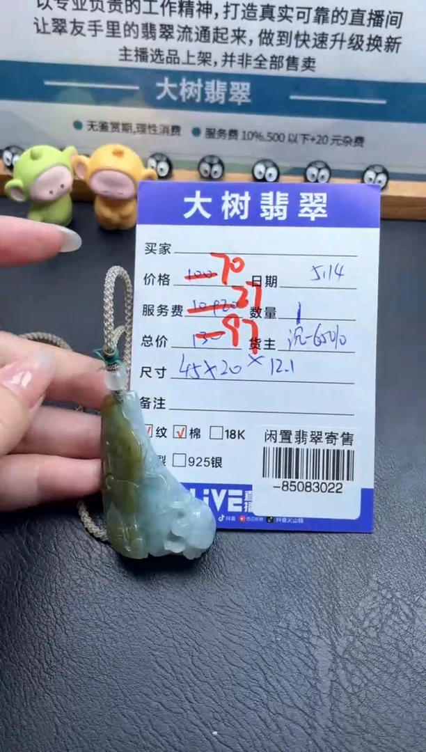 翡翠未镶嵌颈饰多人-85083022