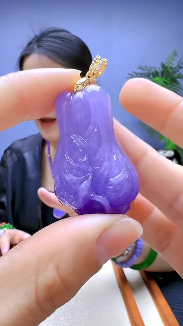 【闪购商品】翡翠颈饰14K金镶嵌颈饰